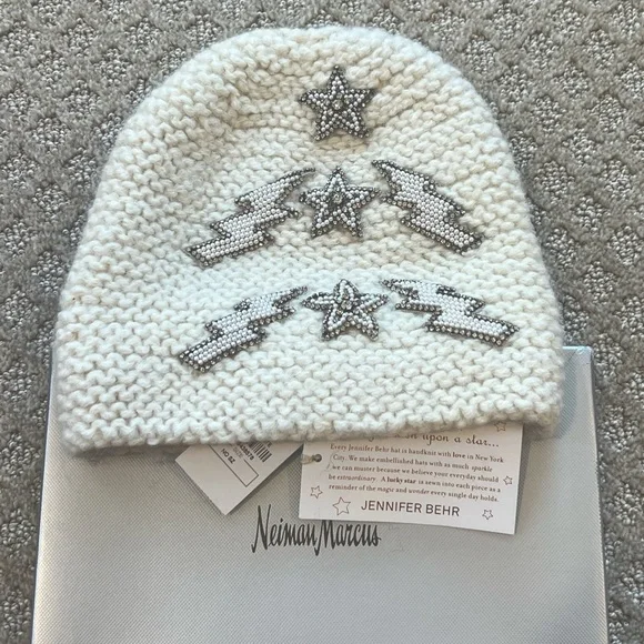 COPY Jennifer Behr Handi it cashmere Bowie Beanie NWT
